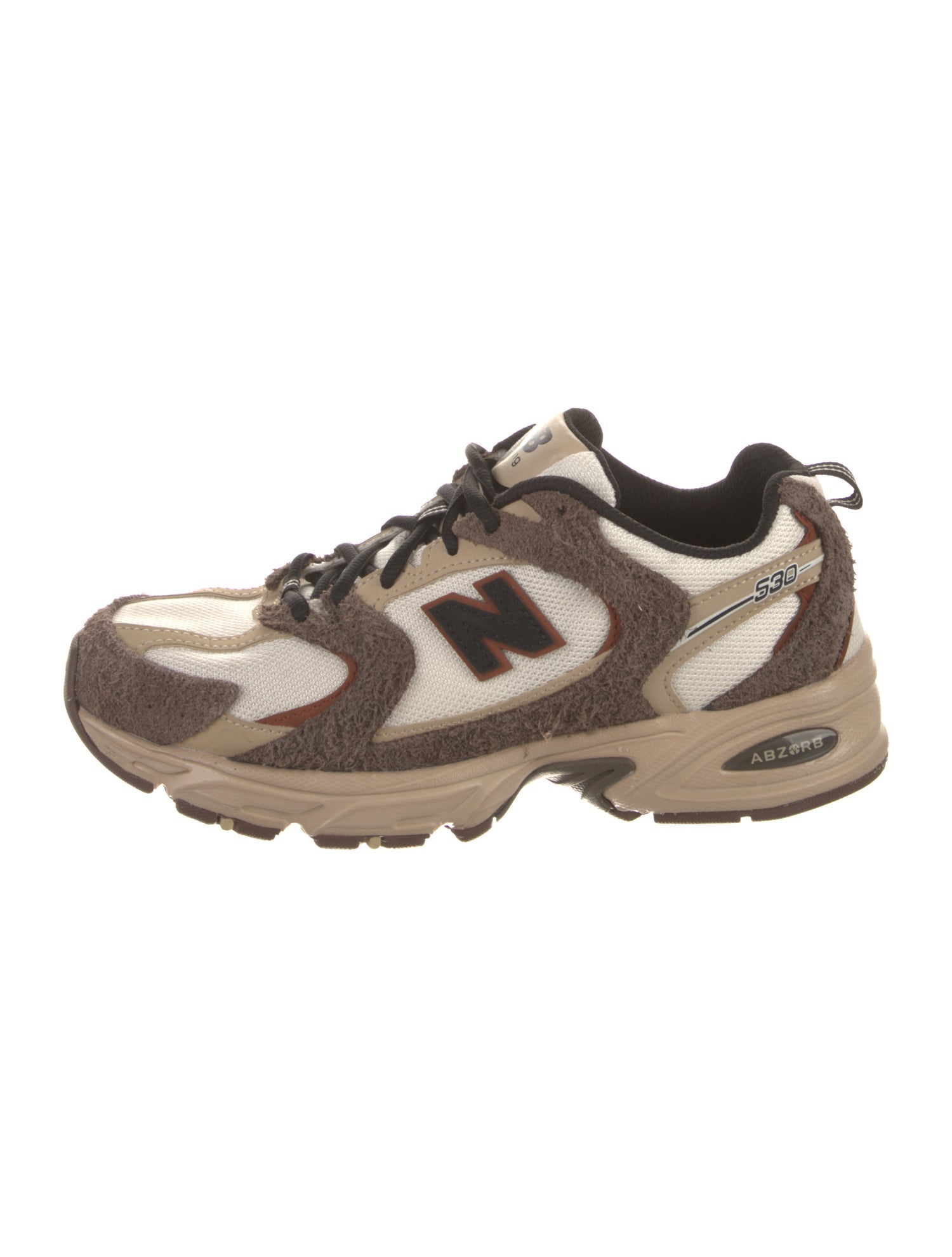 New Balance Mesh Colorblock Pattern Chunky Sneakers
