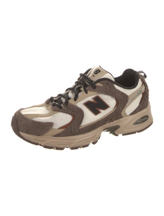 New Balance Mesh Colorblock Pattern Chunky Sneakers