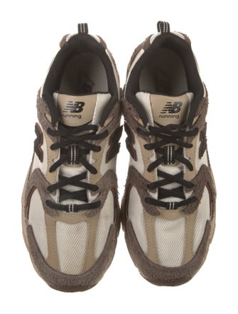 New Balance Mesh Colorblock Pattern Chunky Sneakers