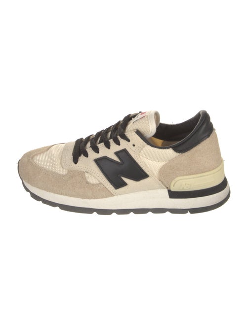New Balance Suede Printed Athletic Sneakers
