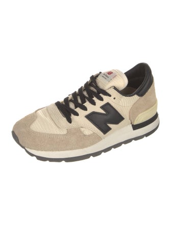 New Balance Suede Printed Athletic Sneakers