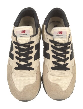 New Balance Suede Printed Athletic Sneakers