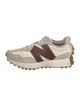 New Balance x Staud Suede Colorblock Pattern Athletic Sneakers