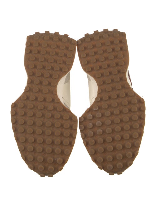 New Balance x Staud Suede Colorblock Pattern Athletic Sneakers