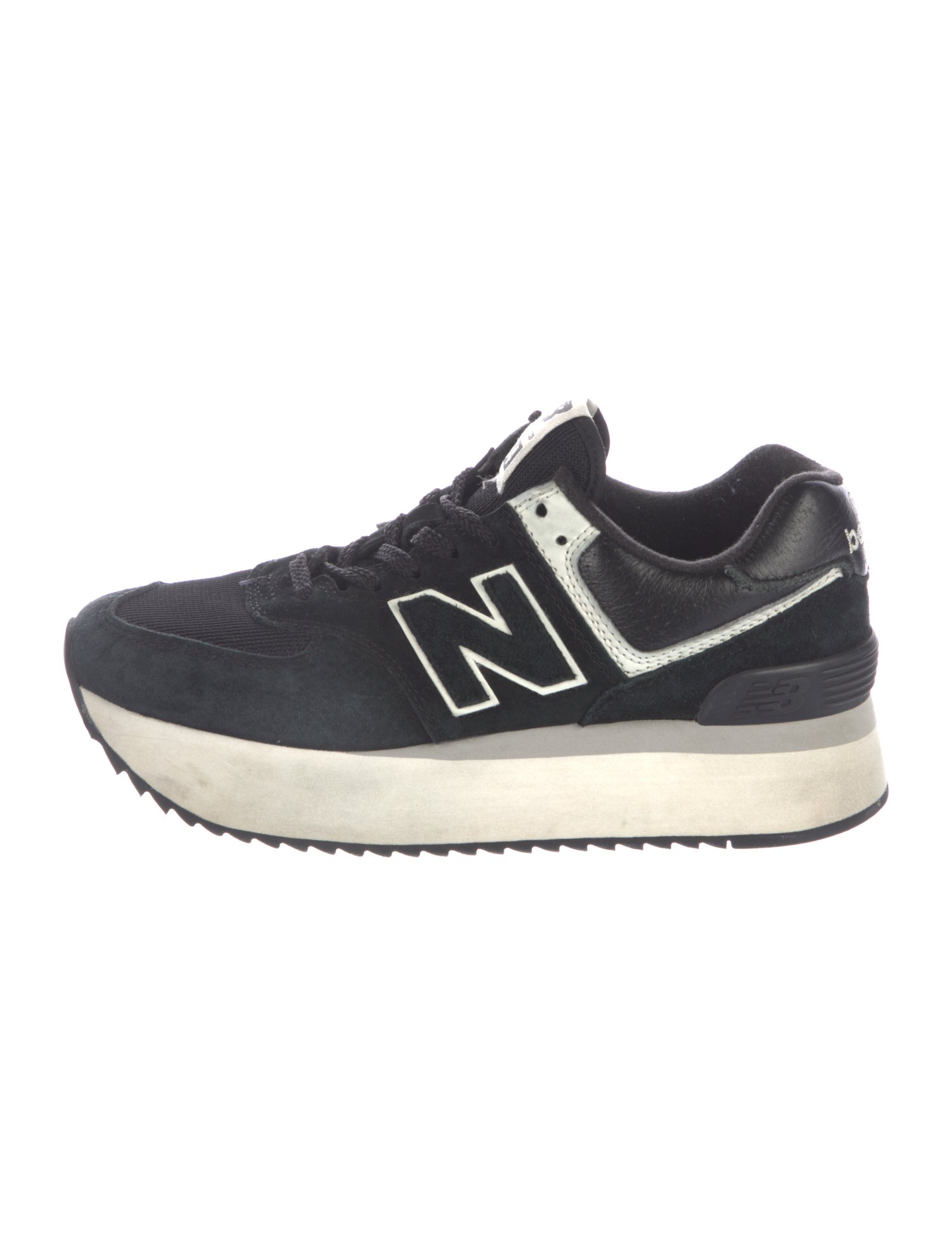 New Balance Suede Embroidered Accent Sneakers