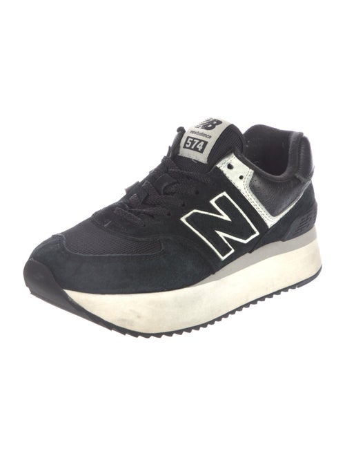 New Balance Suede Embroidered Accent Sneakers