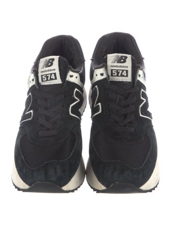 New Balance Suede Embroidered Accent Sneakers