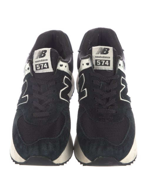 New Balance Suede Embroidered Accent Sneakers