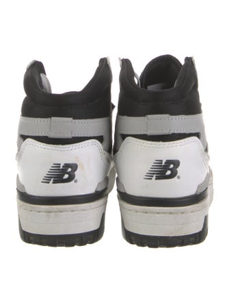 New Balance Leather Colorblock Pattern Athletic Sneakers