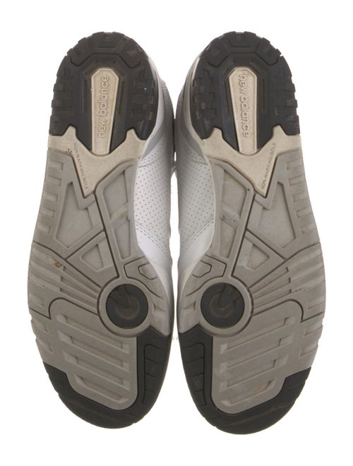 New Balance Leather Colorblock Pattern Athletic Sneakers