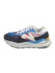 New Balance Suede Colorblock Pattern Athletic Sneakers