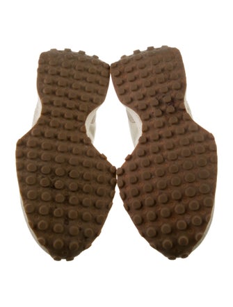 New Balance Canvas Colorblock Pattern Athletic Sneakers