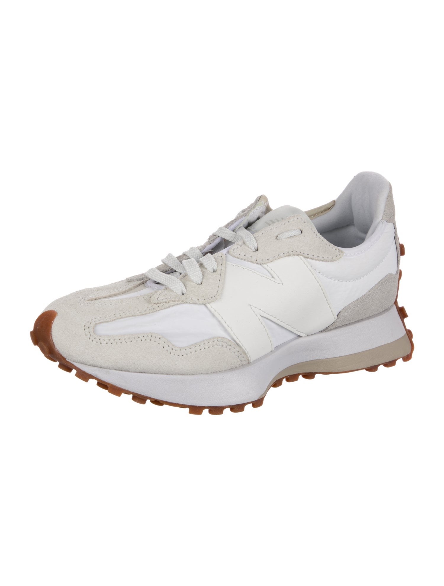 New Balance Suede Colorblock Pattern Sneakers