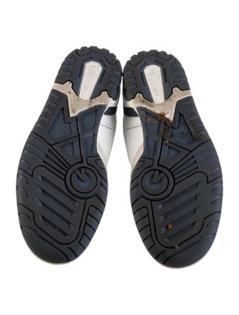 New Balance Leather Colorblock Pattern Athletic Sneakers