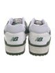 New Balance Suede Colorblock Pattern Athletic Sneakers