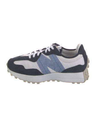 New Balance Suede Colorblock Pattern Athletic Sneakers