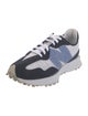 New Balance Suede Colorblock Pattern Athletic Sneakers