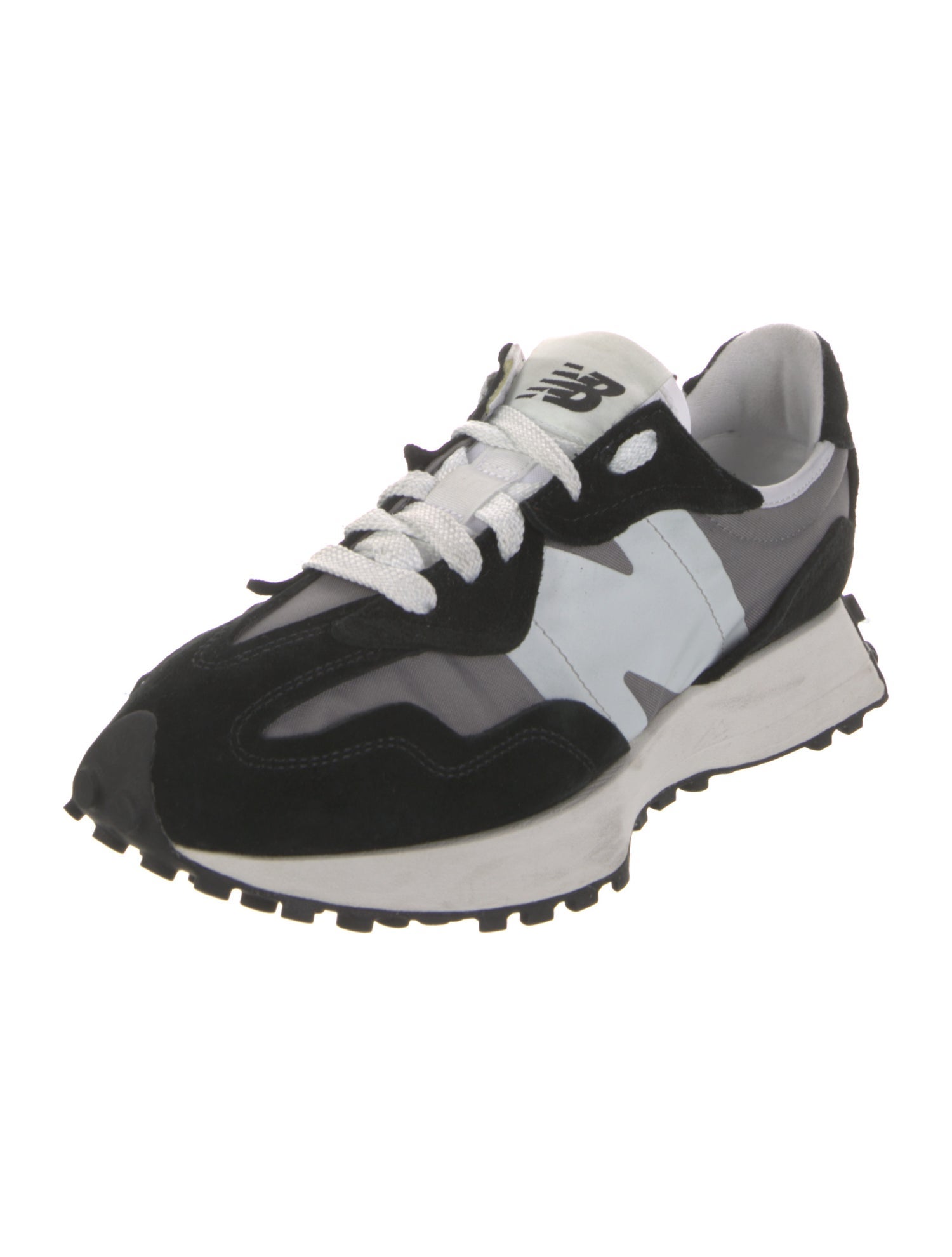 New Balance Colorblock Pattern Athletic Sneakers
