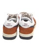 New Balance Suede Colorblock Pattern Athletic Sneakers
