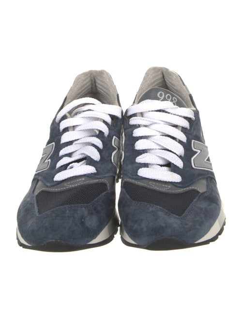 New Balance Suede Graphic Print Athletic Sneakers