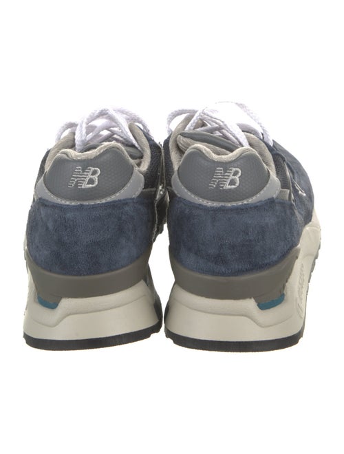 New Balance Suede Graphic Print Athletic Sneakers