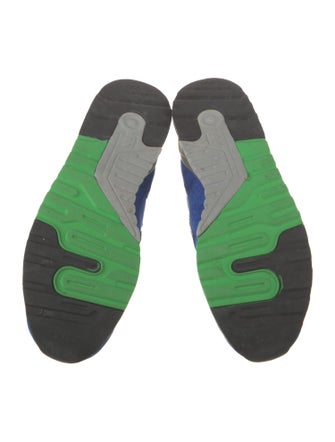 New Balance Suede Colorblock Pattern Athletic Sneakers