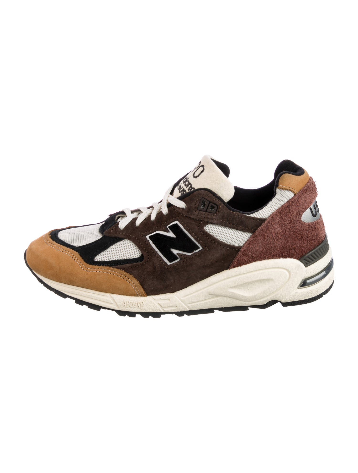 New Balance Suede Printed Athletic Sneakers