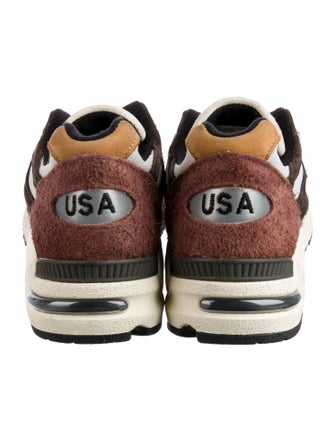 New Balance Suede Printed Athletic Sneakers