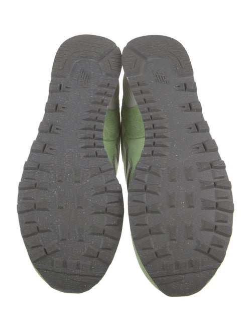 New Balance Suede Colorblock Pattern Athletic Sneakers