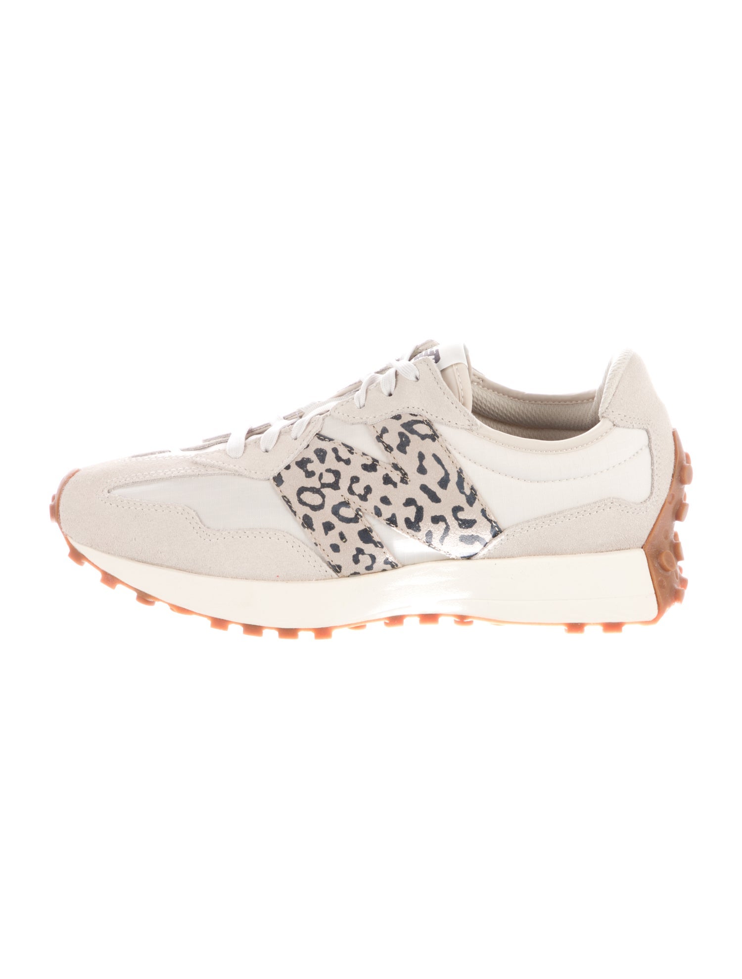 New Balance Suede Animal Print Athletic Sneakers