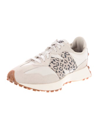 New Balance Suede Animal Print Athletic Sneakers