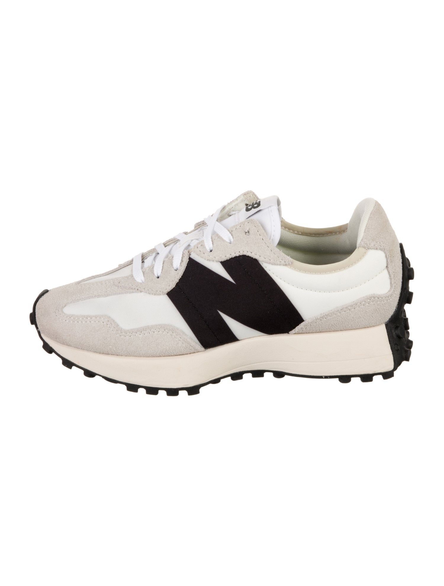 New Balance Suede Colorblock Pattern Sneakers