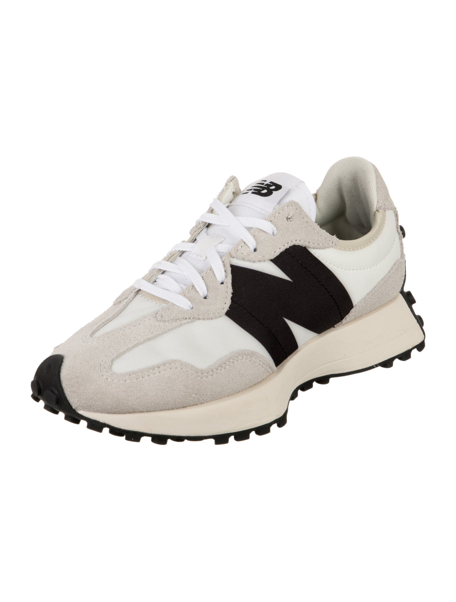 New Balance Suede Colorblock Pattern Sneakers