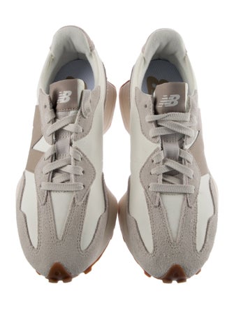 New Balance Suede Colorblock Pattern Athletic Sneakers