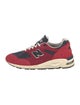 New Balance Suede Printed Athletic Sneakers