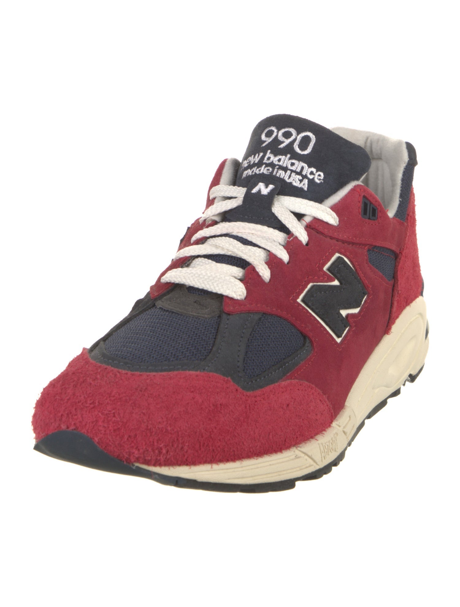 New Balance Suede Printed Athletic Sneakers
