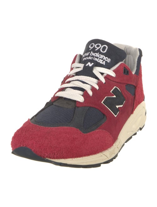 New Balance Suede Printed Athletic Sneakers