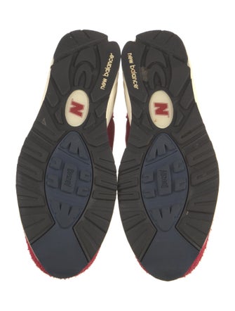 New Balance Suede Printed Athletic Sneakers
