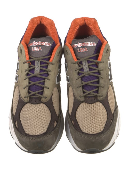 New Balance Mesh Colorblock Pattern Sneakers