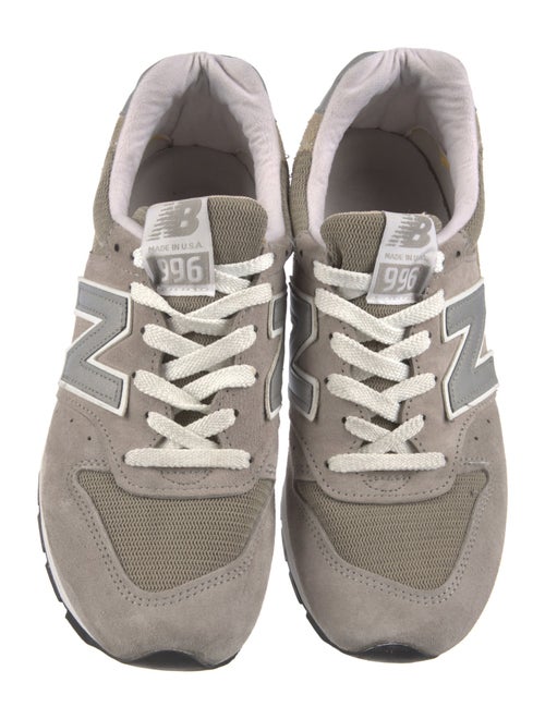 New Balance Suede Printed Athletic Sneakers