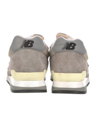 New Balance Suede Printed Athletic Sneakers