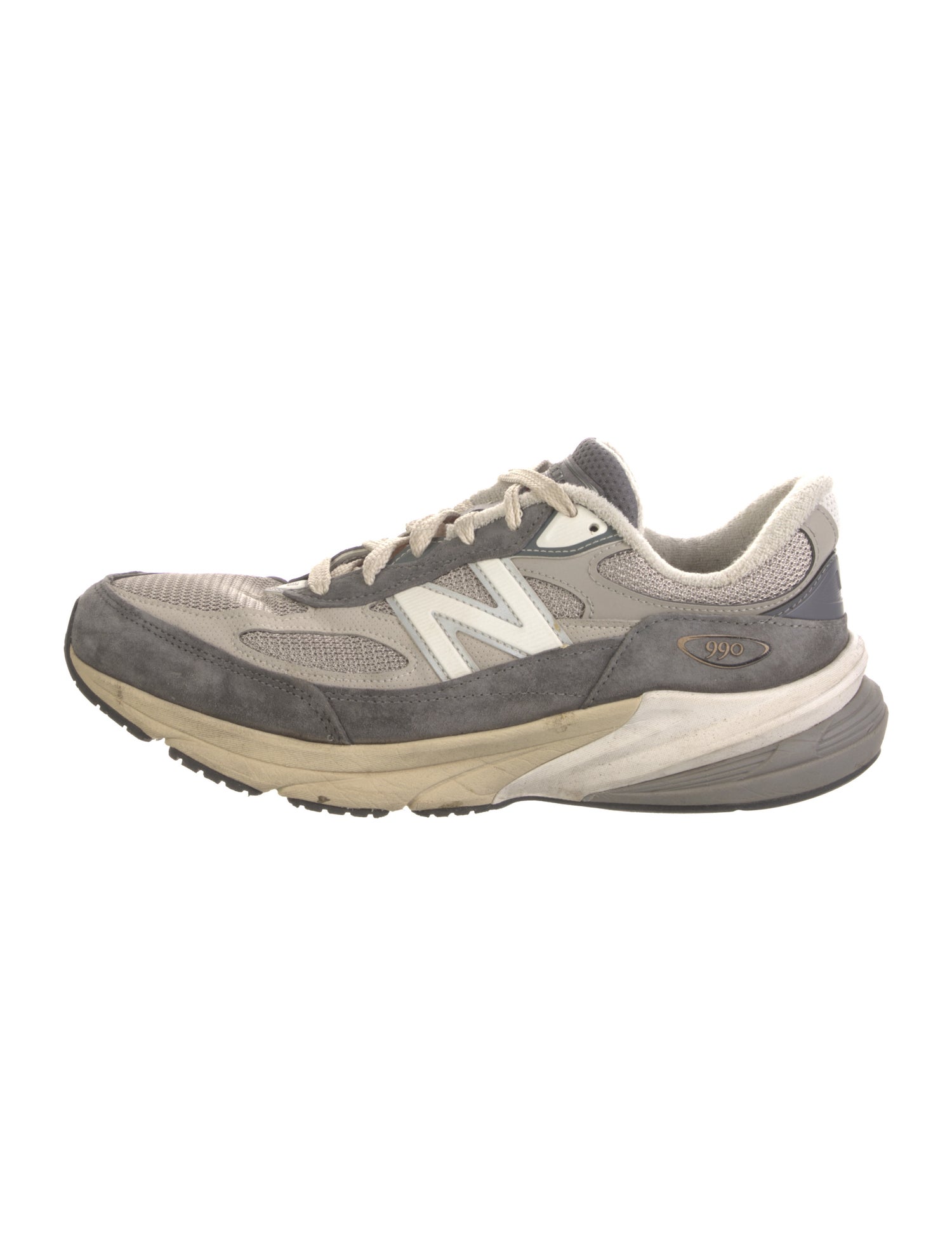 New Balance Suede Colorblock Pattern Sneakers