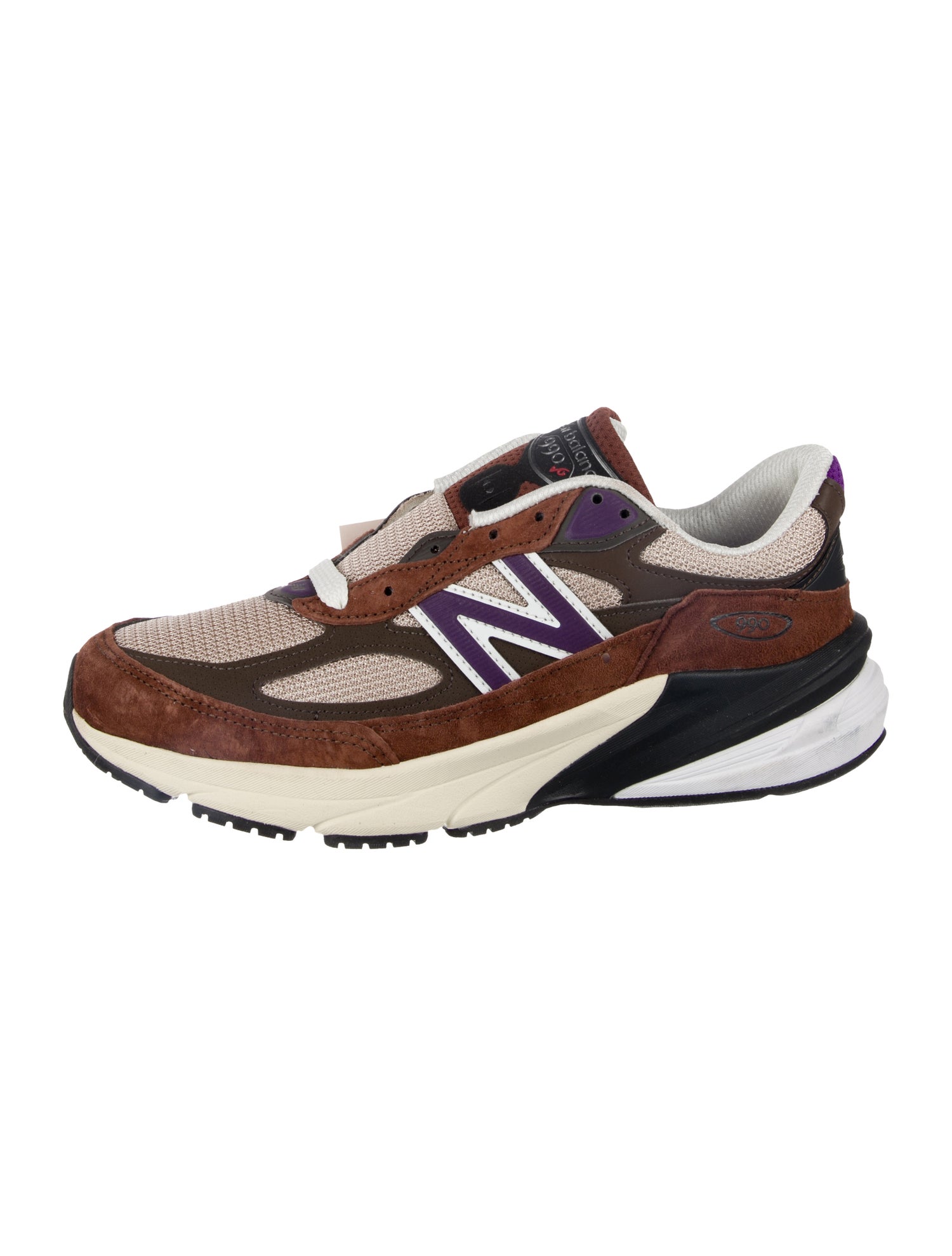 New Balance Suede Colorblock Pattern Athletic Sneakers w/ Tags