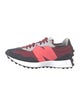 New Balance Suede Colorblock Pattern Athletic Sneakers