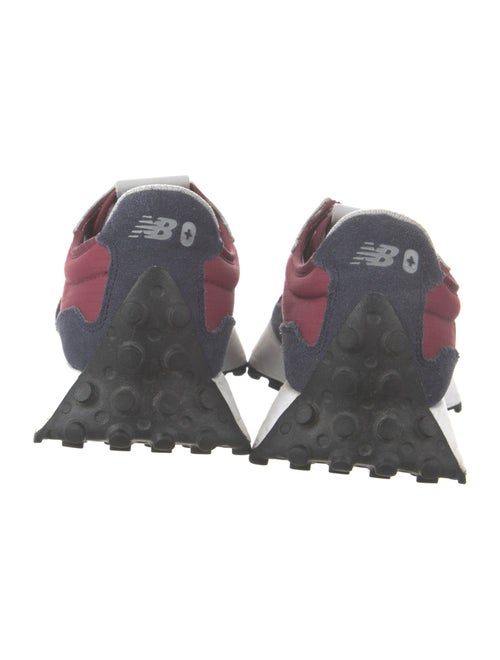 New Balance Suede Colorblock Pattern Athletic Sneakers