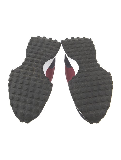 New Balance Suede Colorblock Pattern Athletic Sneakers