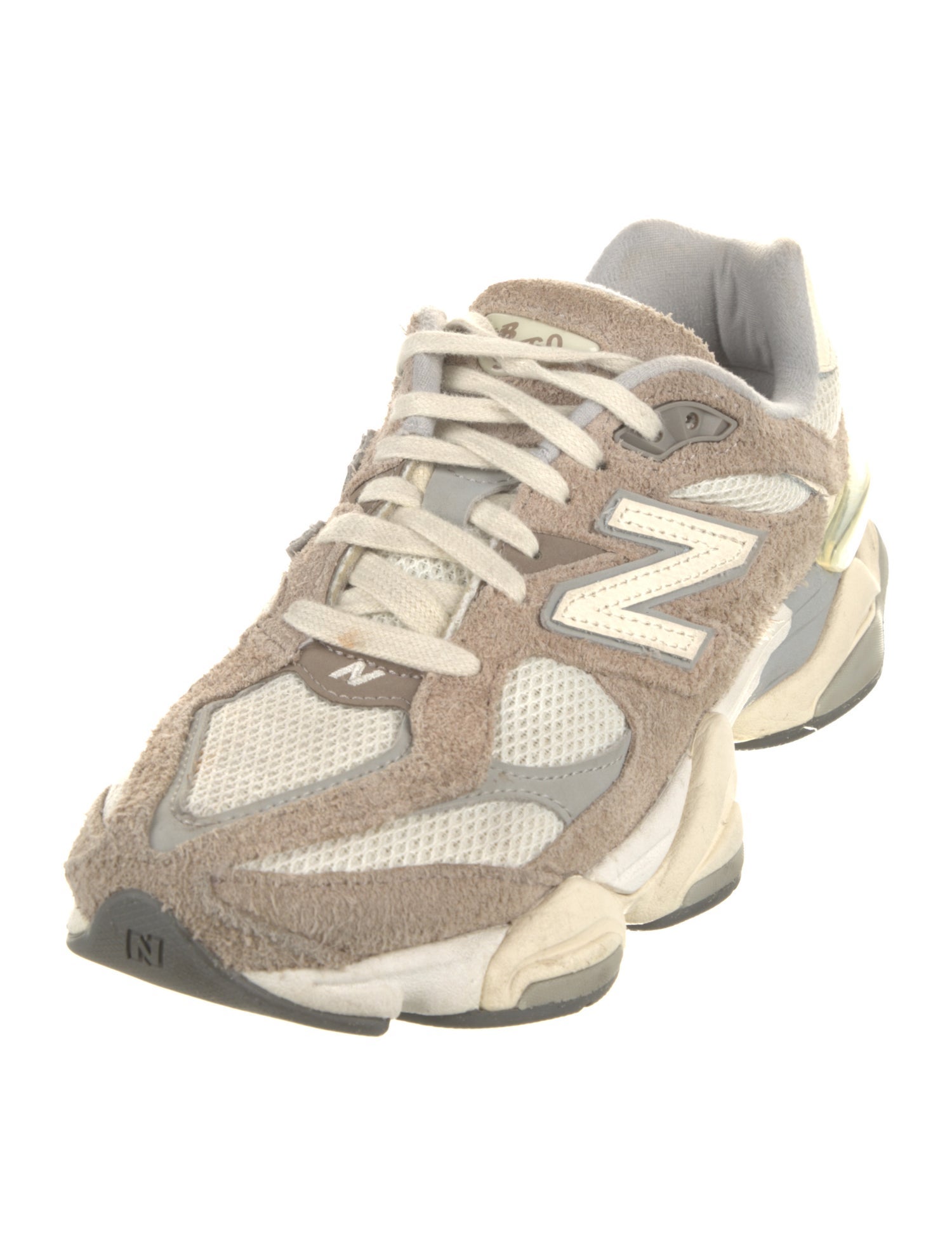 New Balance Suede Mesh Accents Athletic Sneakers