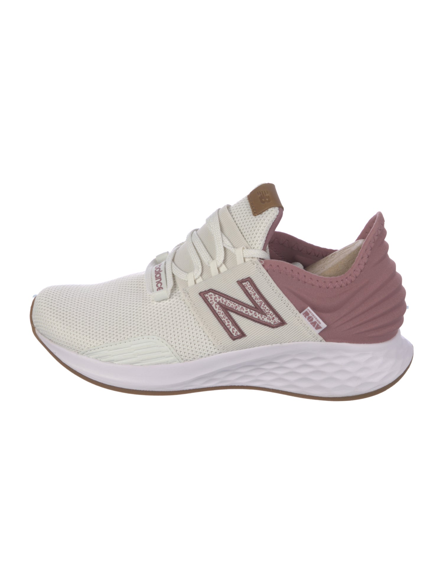 New Balance Mesh Colorblock Pattern Athletic Sneakers