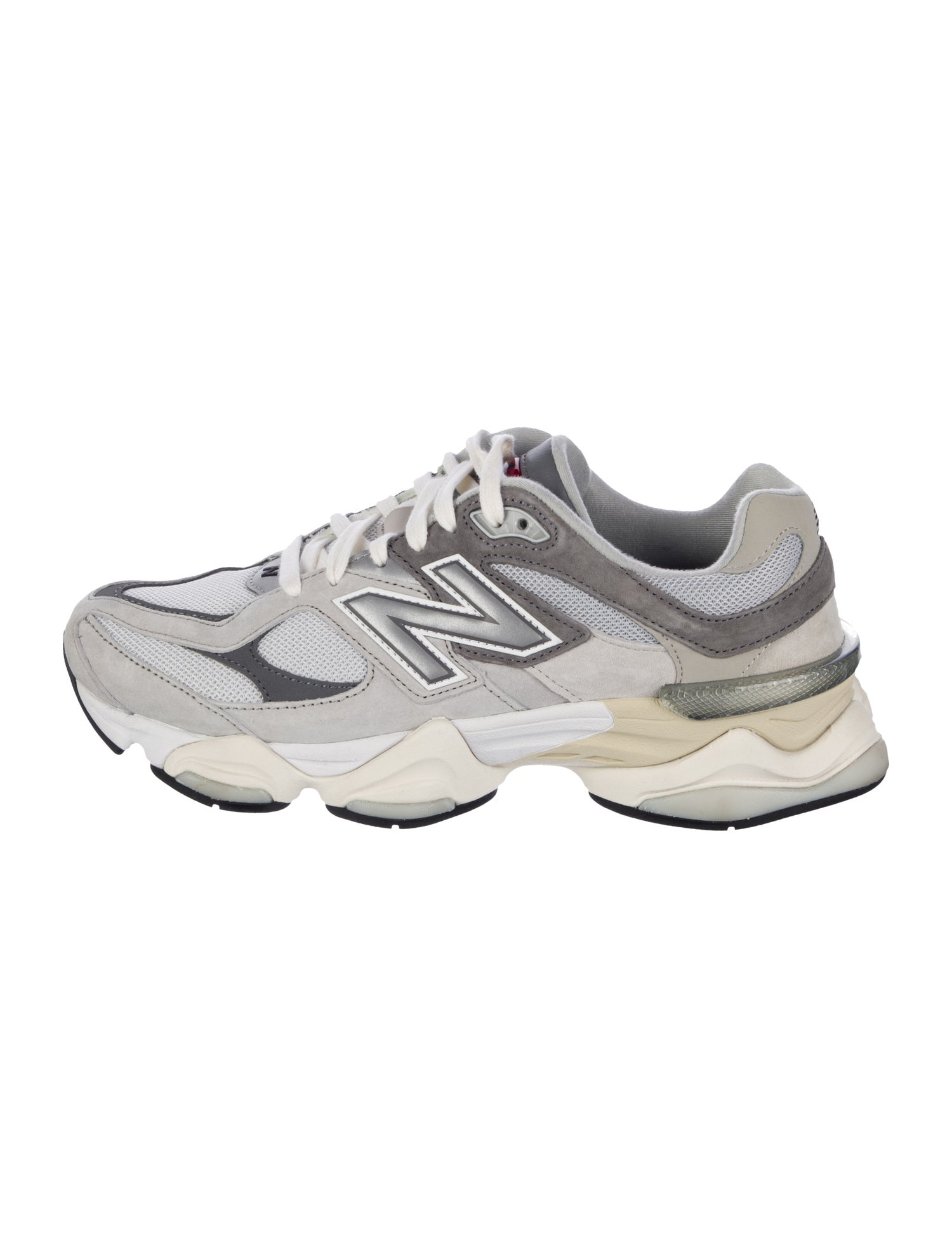 New Balance Suede Mesh Accents Athletic Sneakers