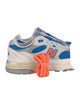 New Balance Suede Colorblock Pattern Athletic Sneakers